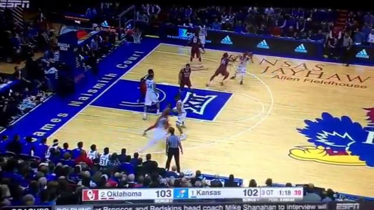 Kansas HC SLOB 'Chop' Action (3OT - 