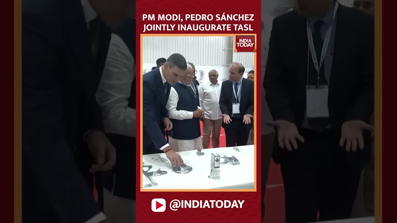PM Modi, Pedro Sánchez Launch Tata-airbus Aircraft Plant In Major Defence Boost | India Today