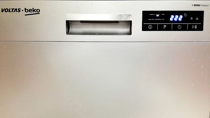 Voltas Beko 8 Place Table Top Dishwasher (DT8S, Silver) _ Part-1 of 3 (Unboxing)