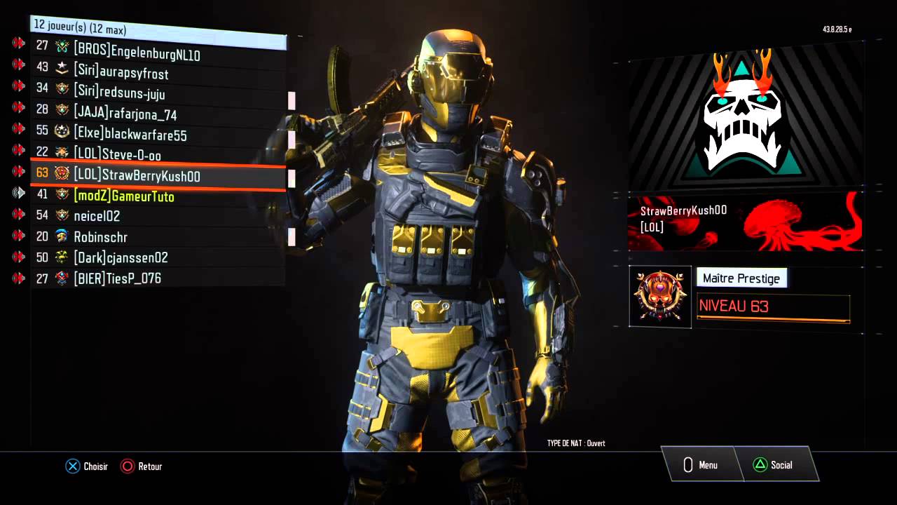 HACK BO3 PRESTIGE MASTER FR YouTube