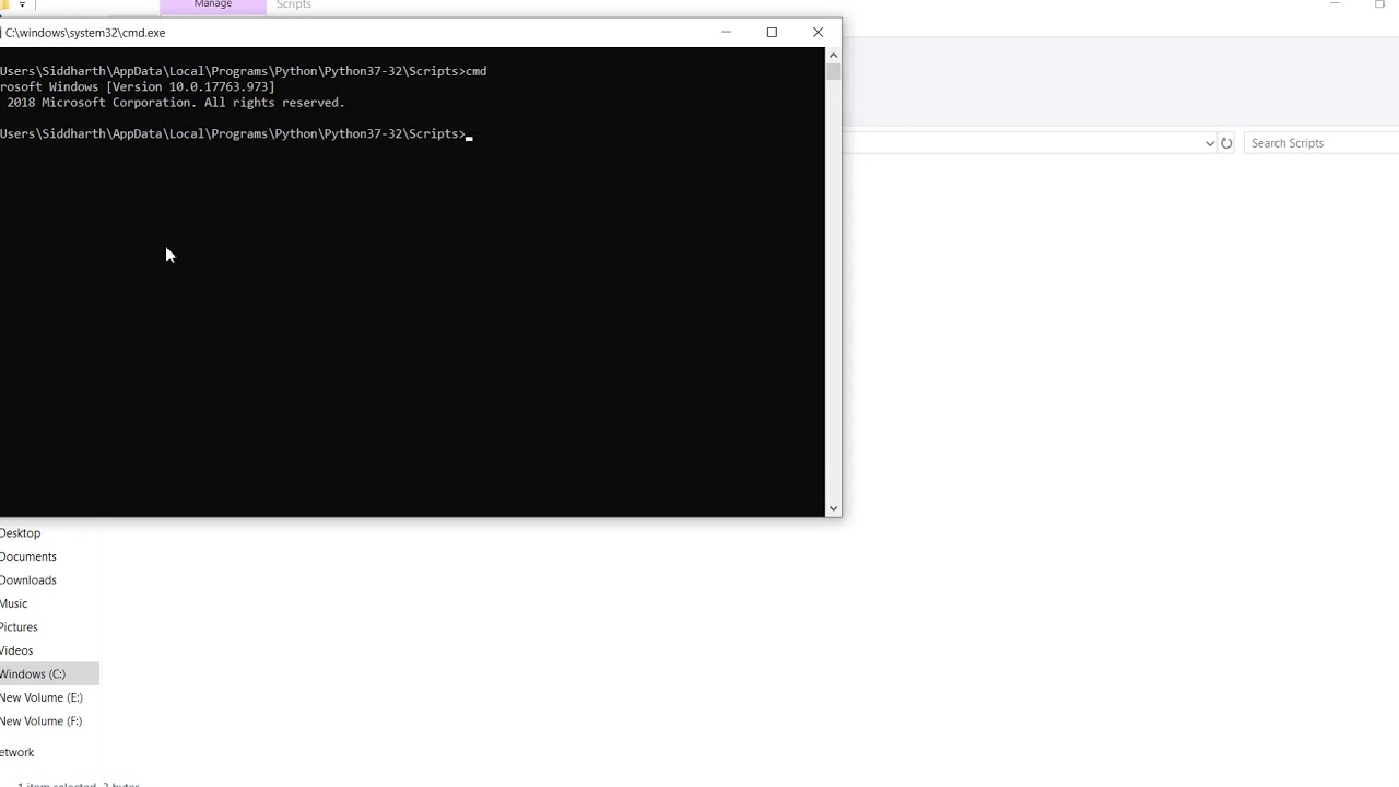 Installing Numpy Library in Windows 7,8. Python for beginners. Hindi ...