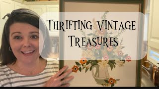 Thrifting Vintage Treasures