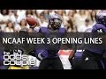 College Football Week 7 Opening Lines  NCAAF Picks ...