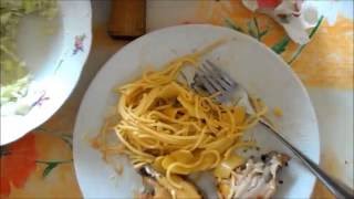 June 11 2016, Lunch - Chicken And Spaghetti Bosnia