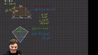 Breaking Trapozoids and Kites into Triangles and Rectangles - Decomposing Polygons