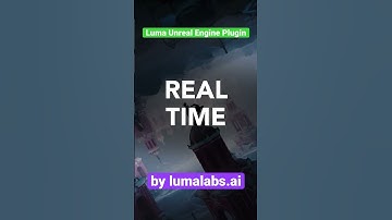 Luma Unreal Engine alpha! Fully volumetric Luma NeRFs running realtime #3d #ai #generativeai