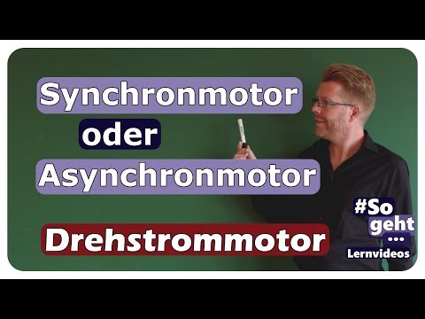 Video: Unterschied Zwischen Synchron- Und Asynchronmotor