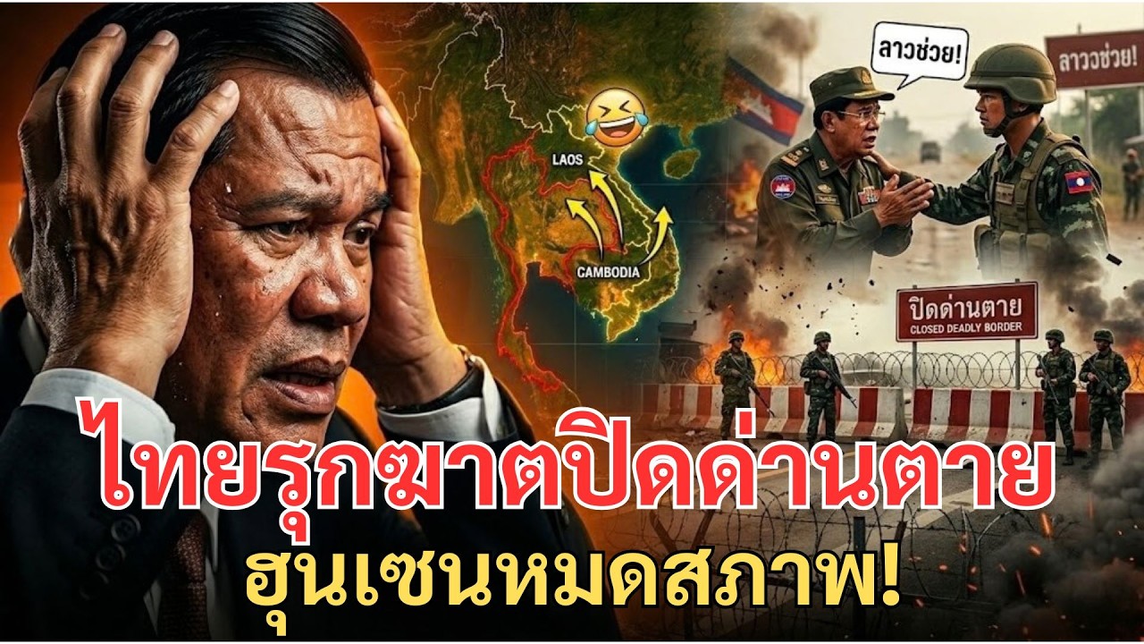 เวียดนามหัวเราะเยาะ! แฉเขมรจนตรอกดึงลาวช่วยรบ ไทยรุกฆาตปิดด่านตาย ฮุนเซนหมดสภาพ!