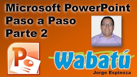 Powerpoint 2007 paso a paso parte 2 - Configuración de diapositivas