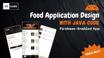 Food ordering app in android studio  | Food App Android Studio | Complete Food Ordering App | ZScode