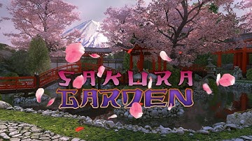 Sakura Garden 3D Screensaver Trailer