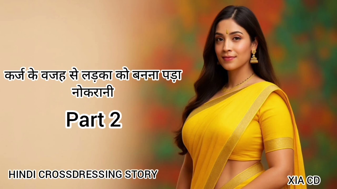 कर्ज के वजह से लड़के को बनना पड़ा नोकरानी | Part 2| XIA CD | Hindi Crossdressing Story 