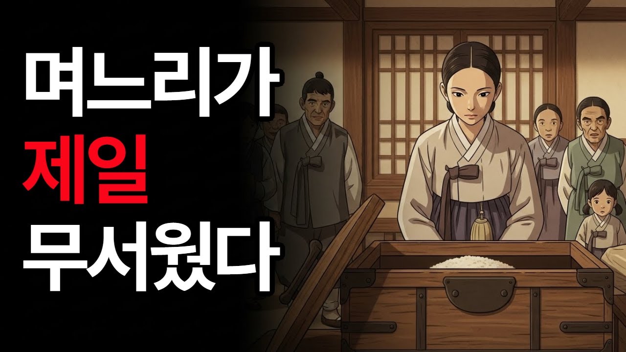 사람들이 멍청하다 부르던 며느리