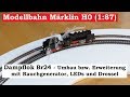 Modellbahn Spur H0 / 1:87 - Märklin Dampflok BR 24 (3003) Rauchgenerator einbauen (Tutorial)