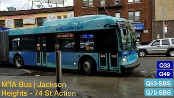 MTA Bus | Jackson Heights - 74 Street Action