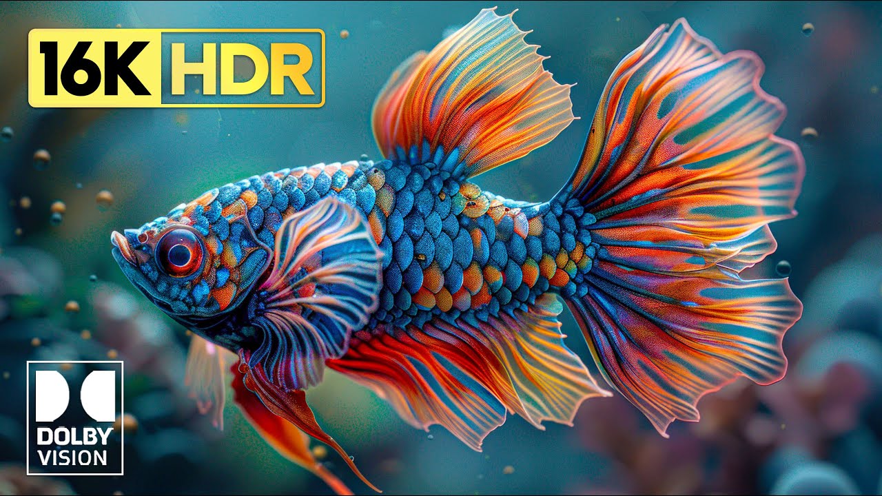 BEAUTIFUL Dolby Vision OLED DEMO - 16K HDR 120 FPS (4K / 8K TV)