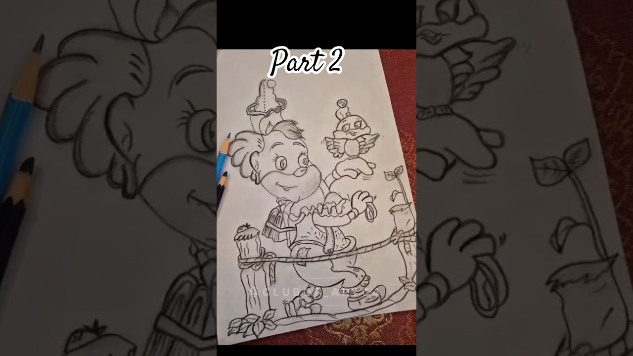 Day 3: Part2 Hand-drawn pencil sketch 