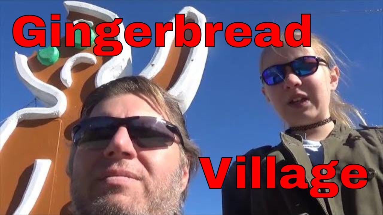 Life Size Gingerbread House and Candyland, City Place, Houston, Texas