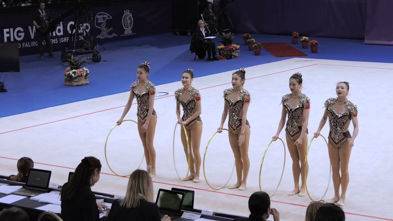 China TEAM - 5 Hoops, Final FIG World Cup 2024 Athens