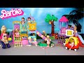 Barbie Family Toddler Dolls Playground Fun &amp; Night Routine
