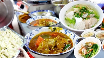 Hủ Tiếu Mì, Sủi Cảo, Hoành Thánh của Người Hoa Đông Nghẹt Khách ở Chung Cư Xóm Cải Sài Gòn