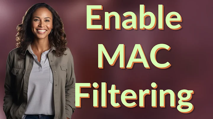 How Do You Enable MAC Address Filtering on a Router?