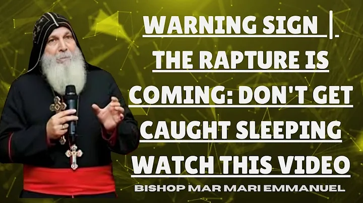 WARNING SIGN | The Rapture Is Coming: Don't Get Caught Sleeping Watch This Video