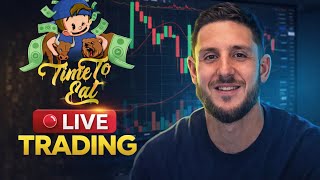 🔴 Live Day Trading | Gold-NQ | NEW MONTH!! | Time to EAT | August 3, 2026