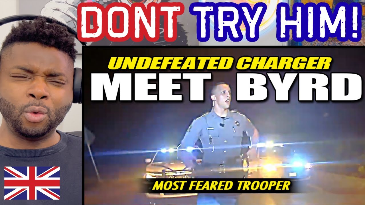 Trooper Byrd’s WILDEST PIT Maneuvers Ever! - British Guy Reacts