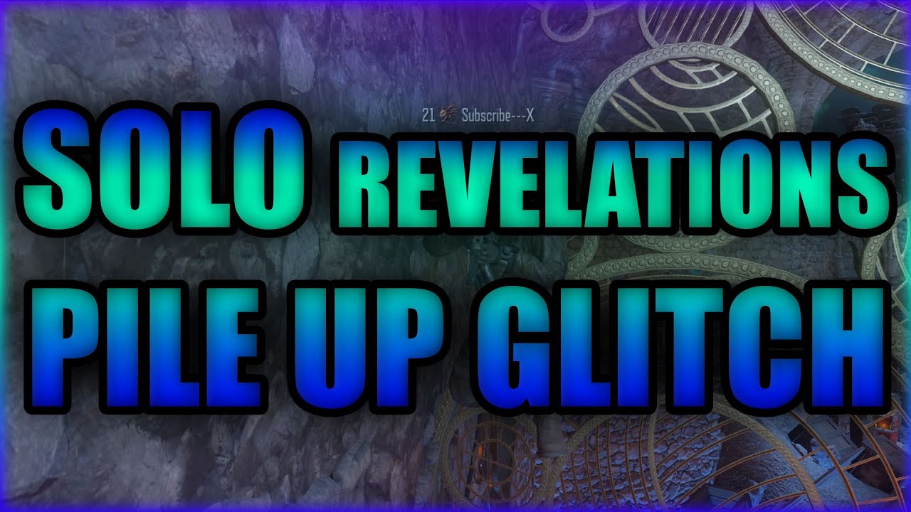 *WORKING* SOLO PILE UP GLITCH ON BO3 REVELATIONS | EASY BO3 ZOMBIES GLITCH |