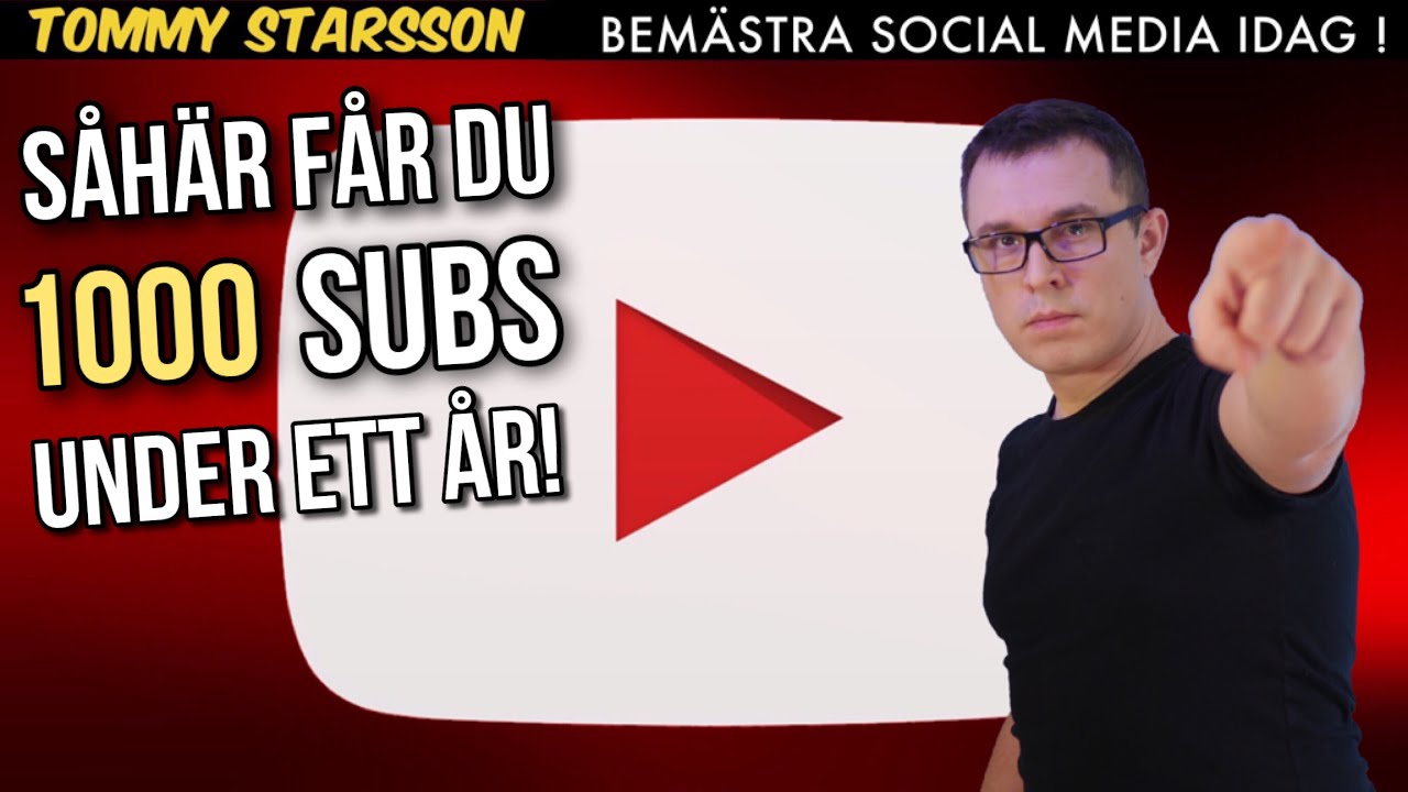 Hur Får Man Prenumeranter På Youtube