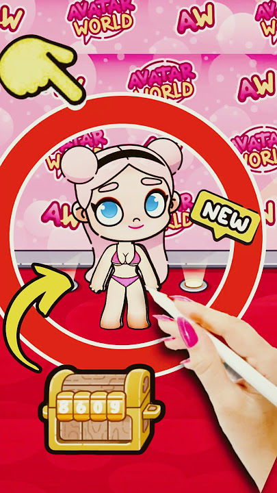 New update in avatar world 😍👙BIKINI ✨Pazu world 🌎#avatarworld #tocaboca