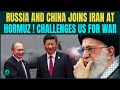 US Vs Iran War: Russia, China, Iran Flex Naval Power at Hormuz| THREATEN To SINK USS Abraham Lincoln
