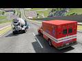 Big High Ramp Jumps with Expensive Sport Cars Crashes - BeamNG Drive