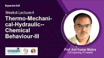 Lec 20: Thermo-Mechanical-Hydraulic-Chemical Behaviour - III