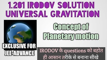 1.201 IRODOV SOLUTION MECHANICS