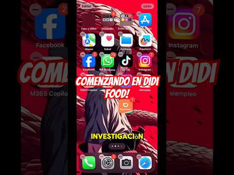 🤑 Cómo comenzar a trabajar en didi food 🛵🥢 #didifood #tendencia #moto #domicilios #repartidor