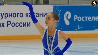 Kamilla Nelyubova(2008), SP, 2018.11.08 Memorial Volkov