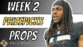 NFL PrizePicks Prop Bets | Week 2