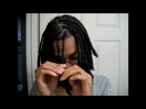 Loc Style Kinky Twists For Locs Rope Twist Out Youtube