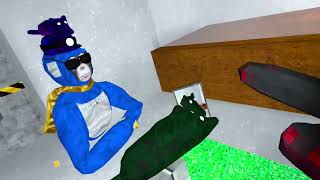 Speedruning levels in big scary