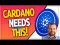 This is the KEY to the future of Cardano...(Cardano ADA outlook 2022+)