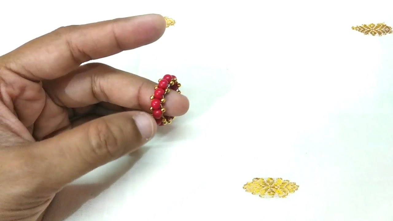 Ring | How To Make At Home | Handmade Rings | DIY Finger Ring ...