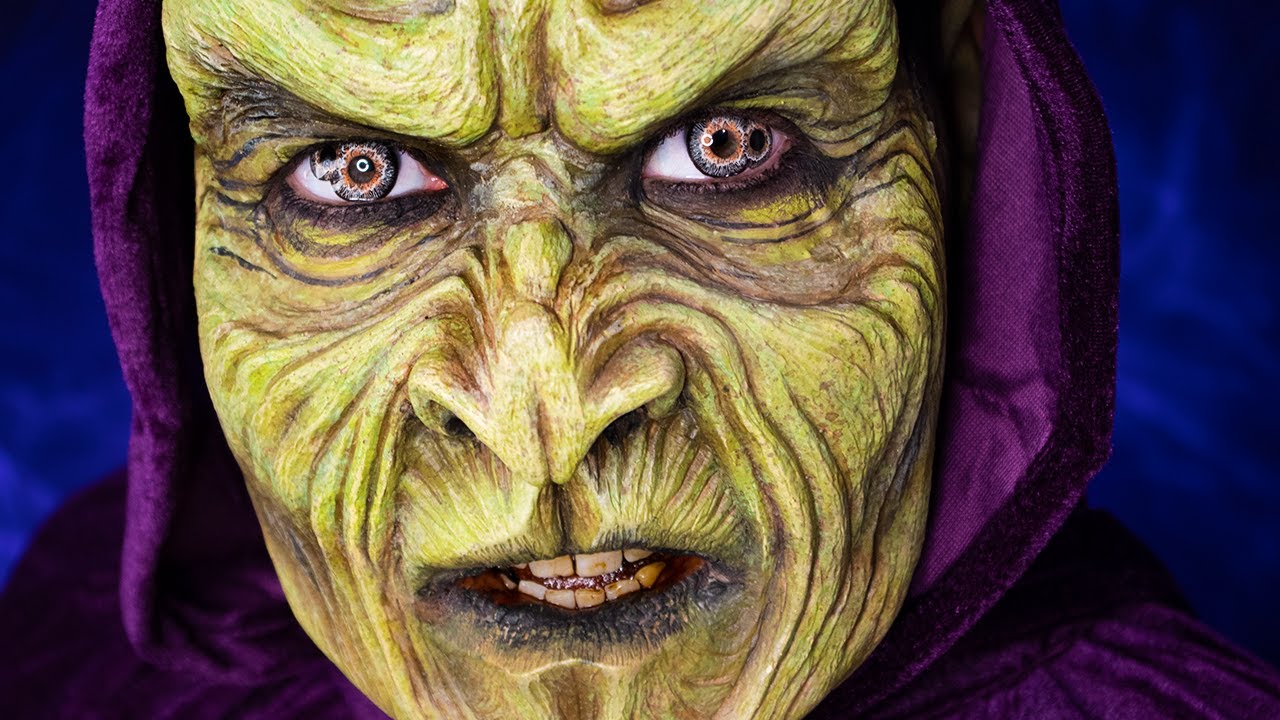 Green Witch FX Makeup Tutorial