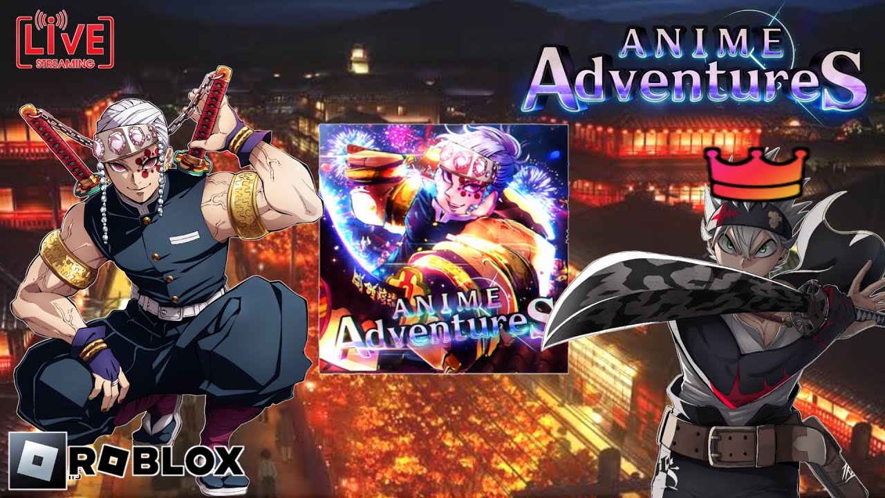 Live Roblox Anime Adventure Raid YouTube 