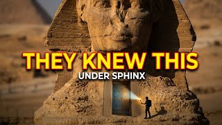 Hidden Tunnel Under the Great Sphinx of Giza | Secret Passage Mystery#Sphinx #AncientEgypt