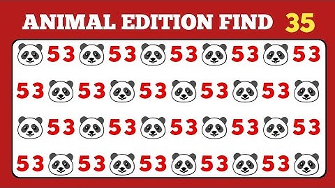 SPOT THE ODD ONE OUT | NUMBER AND LETTER EDITION | FIND THE ODD ONE OUT