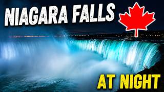 Nightfall at Niagara - Walking the Canadian Side of Niagara Falls