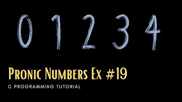C Numbers 19: Check whether a number is a Pronic Number or not [C Programming]