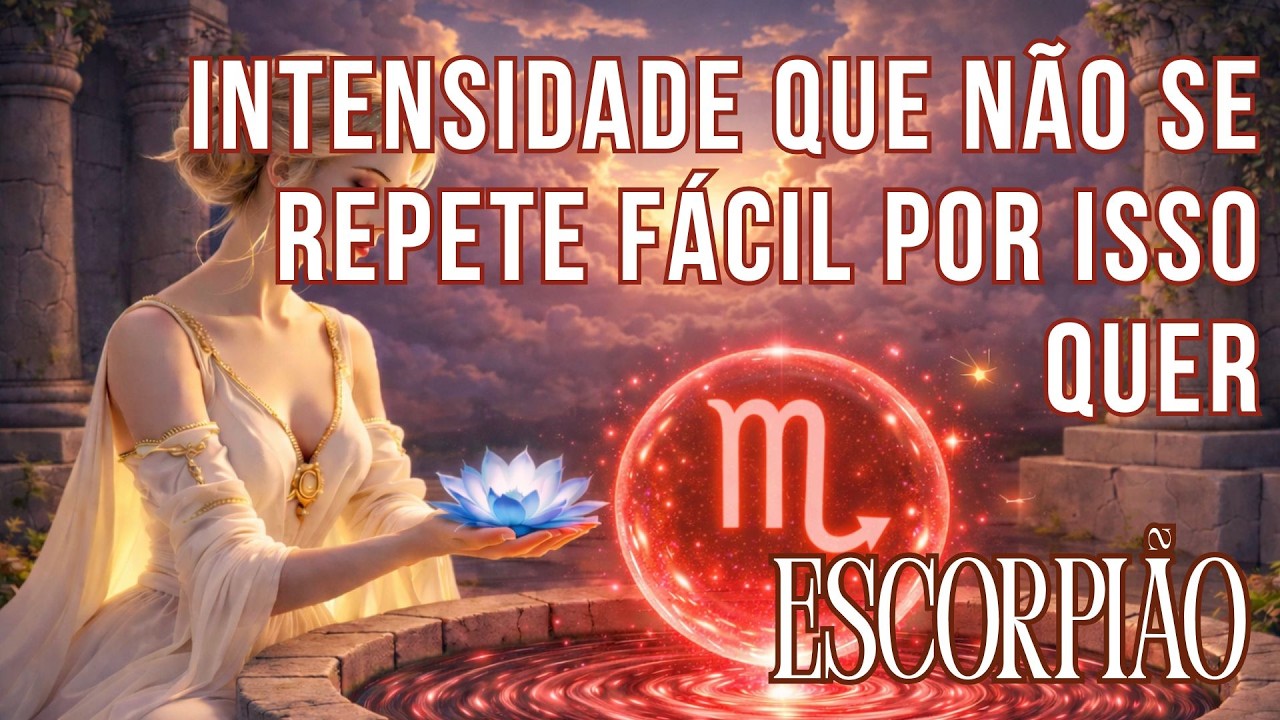 ESCORPIÃO ♏️INTENSIDADE QUE NÃO SE REPETE, POR ISSO QUER  verdade#signos #escorpiao